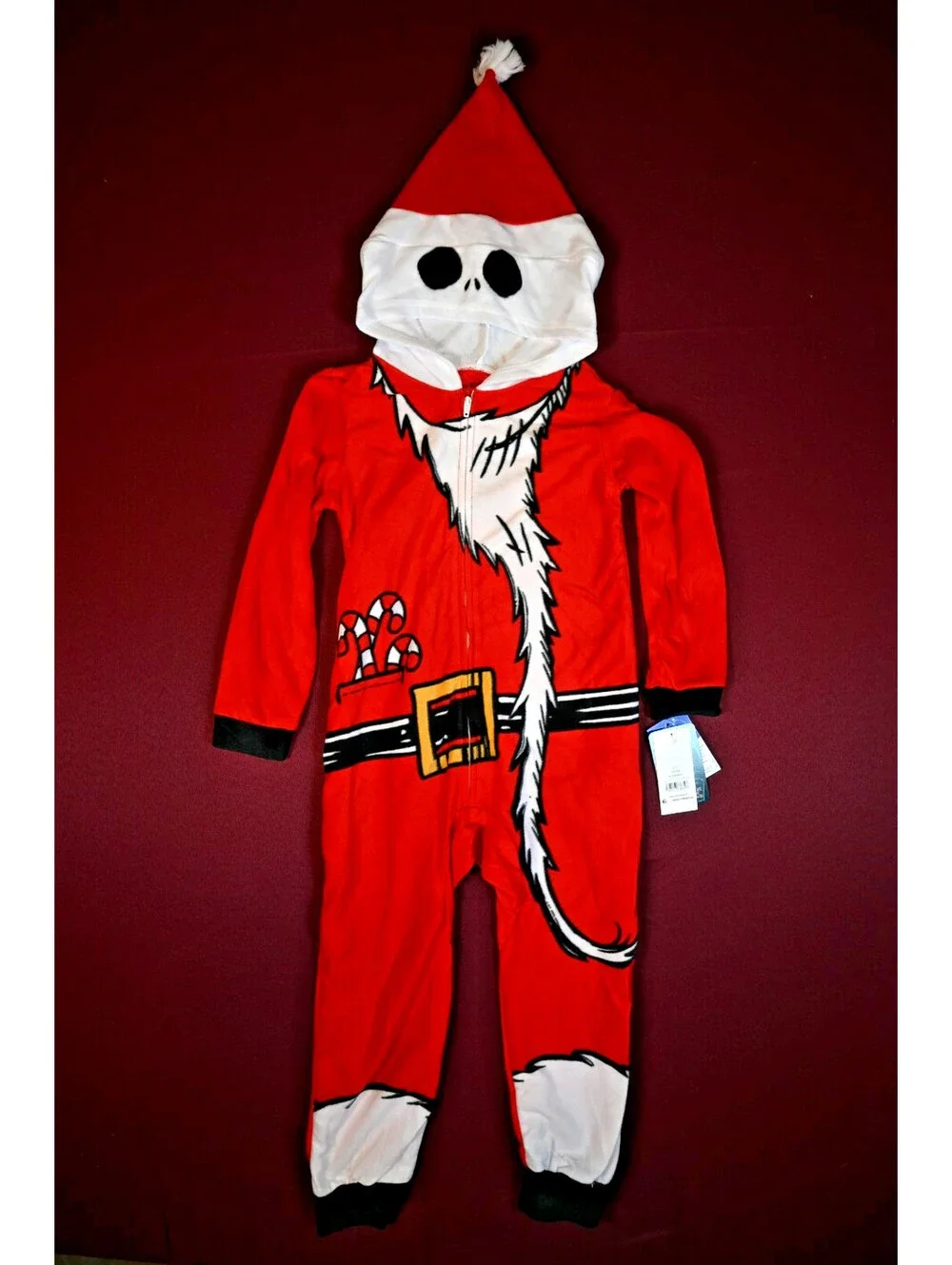 Disney The Nightmare Before Christmas Sandy Claws Jack Skellintong Pijama